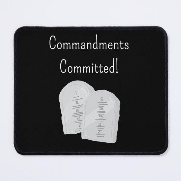 Item preview, Commandments Committed designed and sold by ManuelMuse.