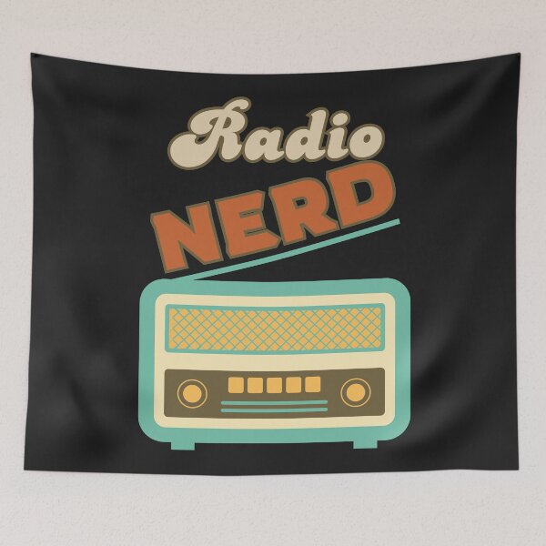 Item preview, Public Radio Nerd designed and sold by Anniko Art Studio.