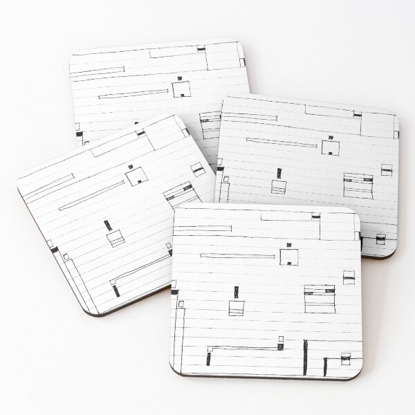 Item preview, abstract layout in black and white designed and sold by Tereza Pilar  Art.