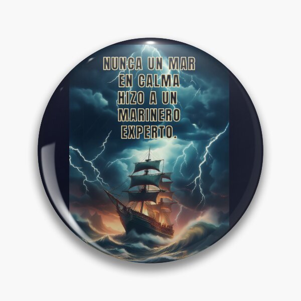Item preview, A CALM SEA NEVER MADE AN EXPERT SAILOR. designed and sold by La Loca.