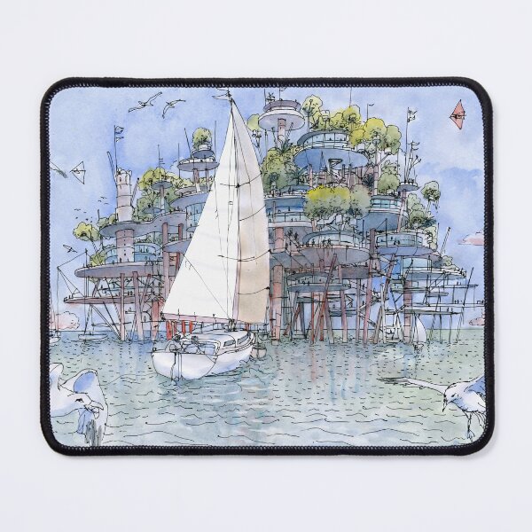Item preview, La citta' sul mare designed and sold by Luca Massone.