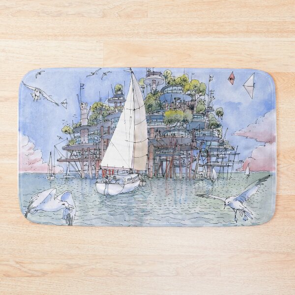 Item preview, La citta' sul mare designed and sold by Luca  Massone.