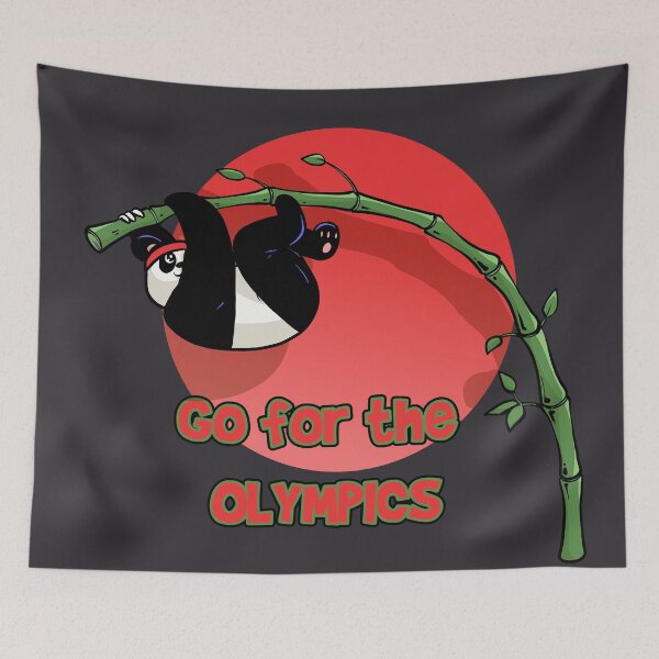 Item preview, Panda and pole vault designed and sold by TomiAx.