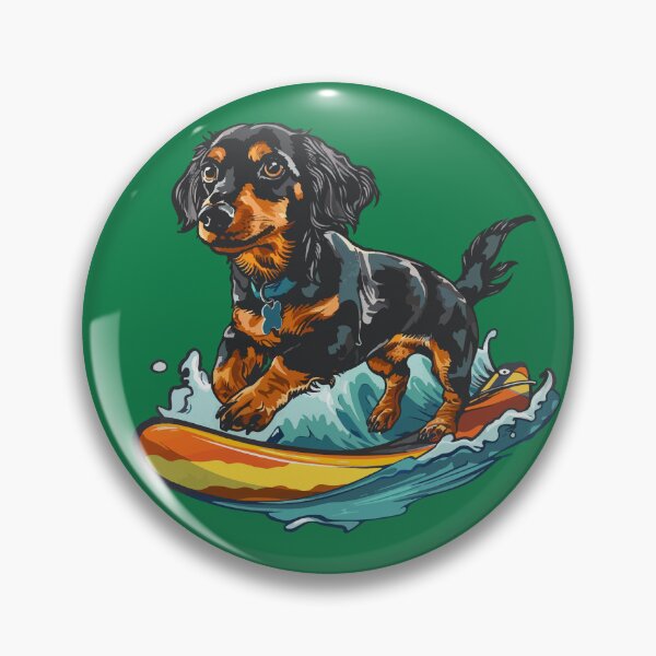 Item preview, Surfing Dachshund designed and sold by VelvetRoom.