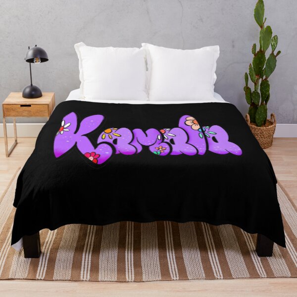 Item preview, Kamala popular girls name woman women’s first name in purple calligraphy personalised personalized customized name Gift for Kamala designed and sold by Artonmytee.