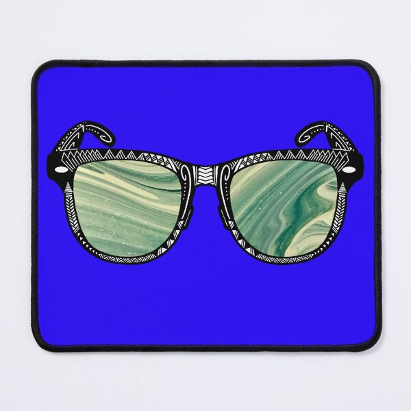Item preview, Blue Pour Paint Tribal Sunglasses  designed and sold by Steeb757.