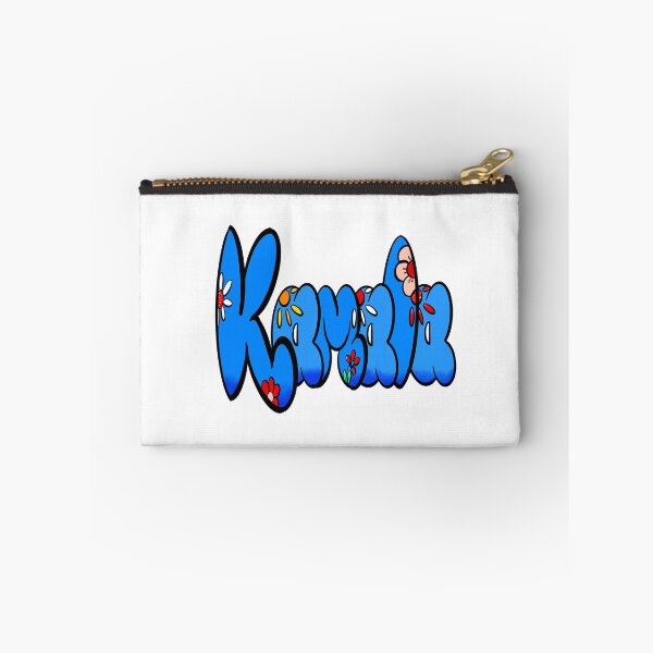 Item preview, Kamala popular girls name woman women’s first name in blue floral calligraphy personalised personalized customized name Gift for Kamala designed and sold by Artonmytee.