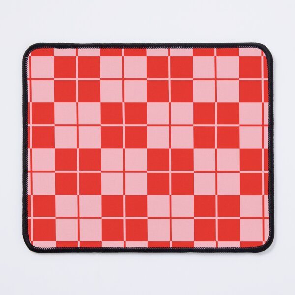 Item preview, Red and Pink Argyle Checkerboard Plaid Pattern designed and sold by tonymagnerart.