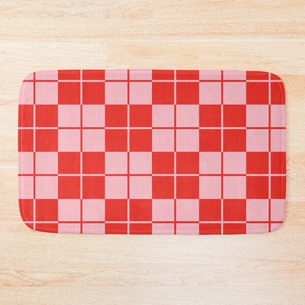 Item preview, Red and Pink Argyle Checkerboard Plaid Pattern designed and sold by tonymagnerart.