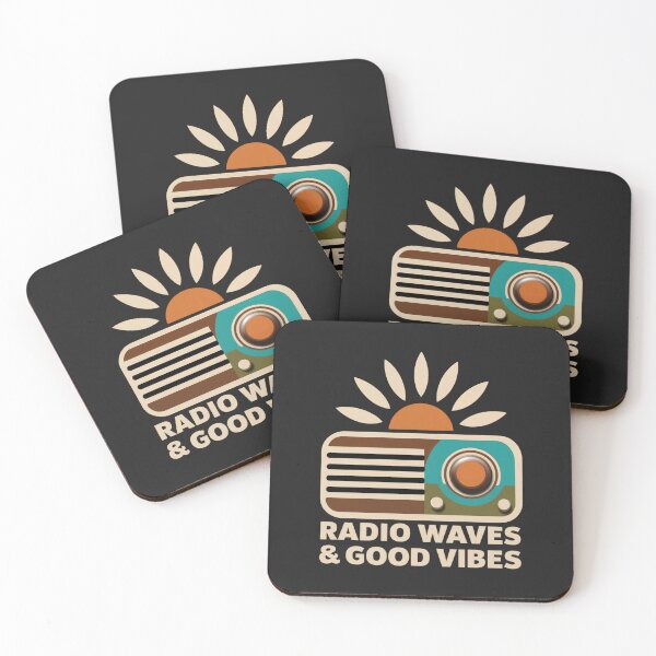 Item preview, Radio Waves and Good Vibes designed and sold by Anniko Art Studio.