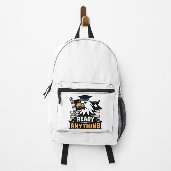 Item preview, Ready for anything, bald eagle graduate designed and sold by Graffik-Peeps.