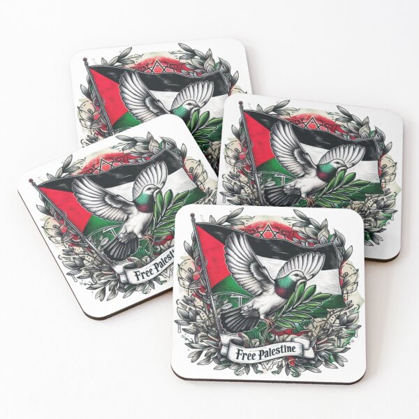 Item preview, Free Palestine. Palestine flag and olive leaf designed and sold by FromRiverToSea.