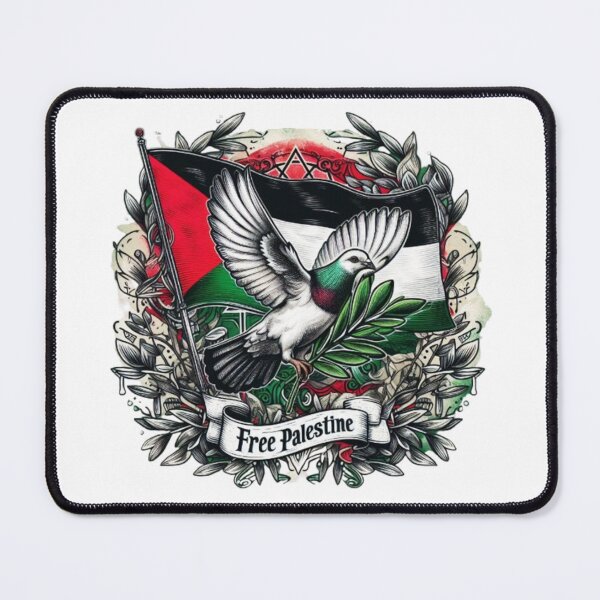 Item preview, Free Palestine. Palestine flag and olive leaf designed and sold by FromRiverToSea.