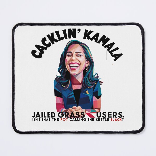 Item preview, Funny Cacklin' Kamala, Jailed Drug Users Political Art designed and sold by Nature's Fancy.