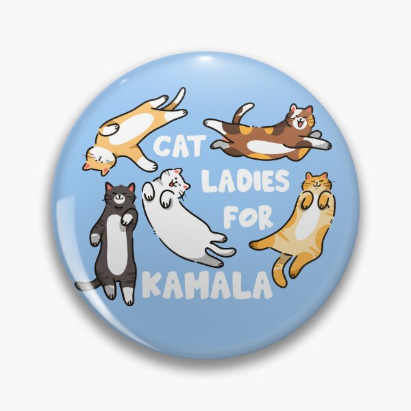 Item preview, Cat Ladies for Kamala designed and sold by machmigo.
