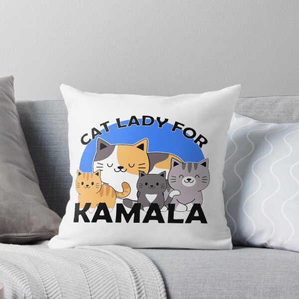 Item preview, cat ladies lady for Kamala designed and sold by MistyFigs.