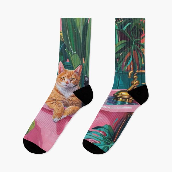 Item preview, Painting of cats designed and sold by patternshoprad.