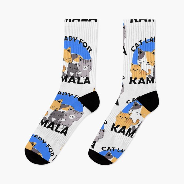 Item preview, cat ladies lady for Kamala designed and sold by MistyFigs.