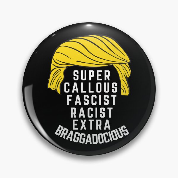 Item preview, Super Callous Fascist Racist Extra Braggadocious (White) designed and sold by LyndaNoel Design.