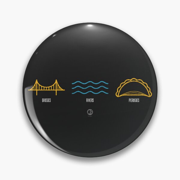 Item preview, Bridges, Rivers, & Pierogies | Pittsburgh designed and sold by burghr.