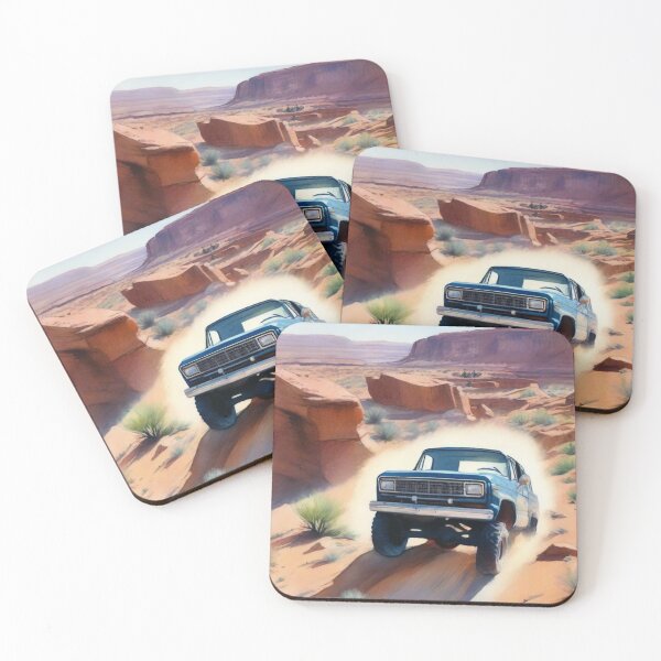 Item preview, 4X4 K-5 Blazer off-road in desert landscape designed and sold by rondell007.