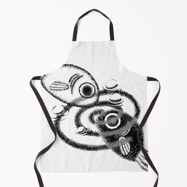 Item preview, Spiraling Fish Black and White designed and sold by CortneyD.