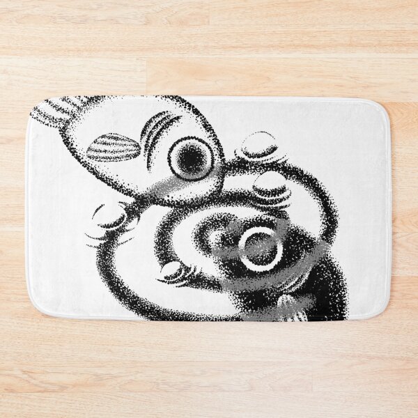 Item preview, Spiraling Fish Black and White designed and sold by CortneyD.