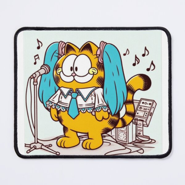 Item preview, Hatsune Miku: Garfield Miku designed and sold by EmberlyDawn.