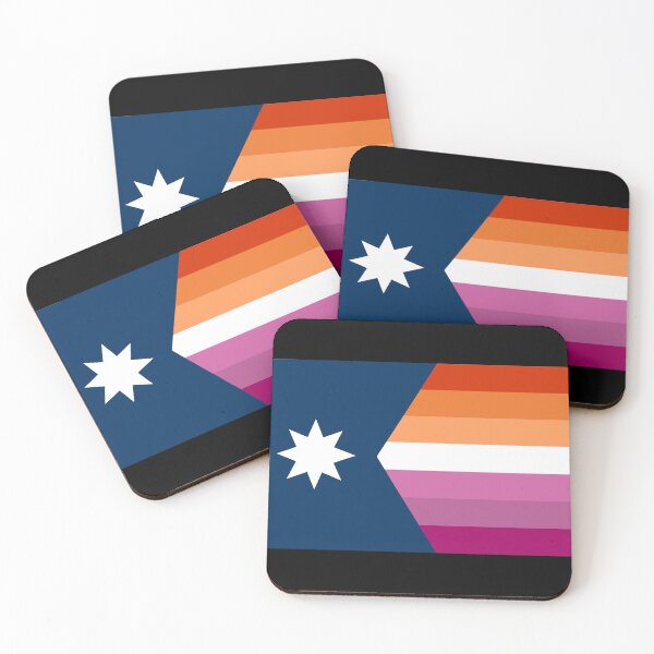 Item preview, Lesbian Pride Minnesota State Flag designed and sold by OneTiredArtist.