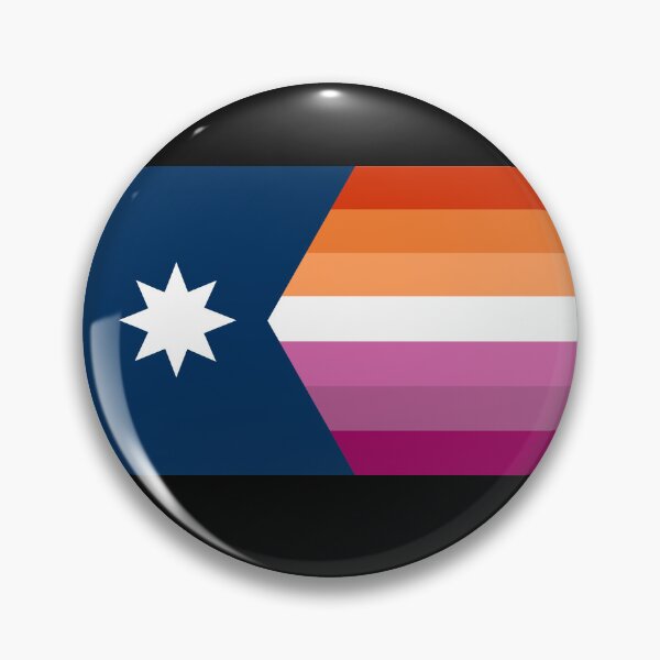 Item preview, Lesbian Pride Minnesota State Flag designed and sold by OneTiredArtist.