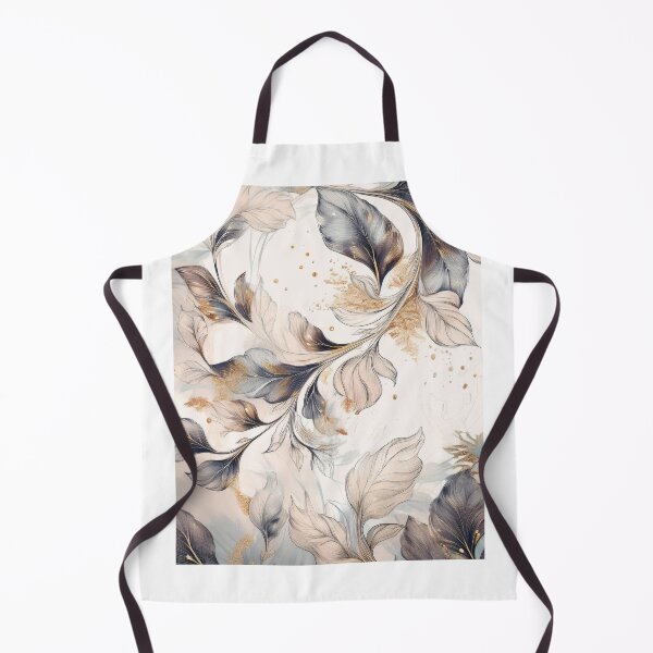 Item preview, Vintage florals in neutral colours, abstract, grey and pastel pink designed and sold by navitalidesign.