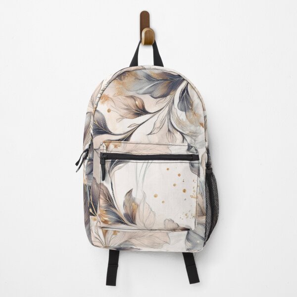Item preview, Vintage florals in neutral colours, abstract, grey and pastel pink designed and sold by navitalidesign.