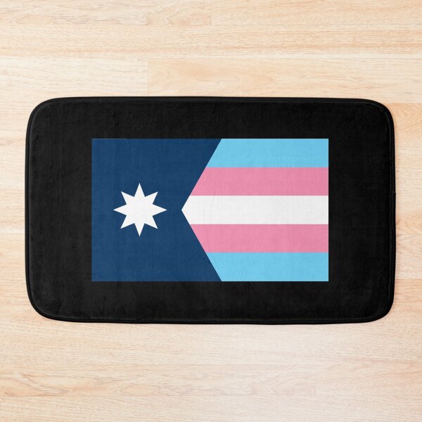 Item preview, Trans Pride Minnesota State Flag designed and sold by OneTiredArtist.