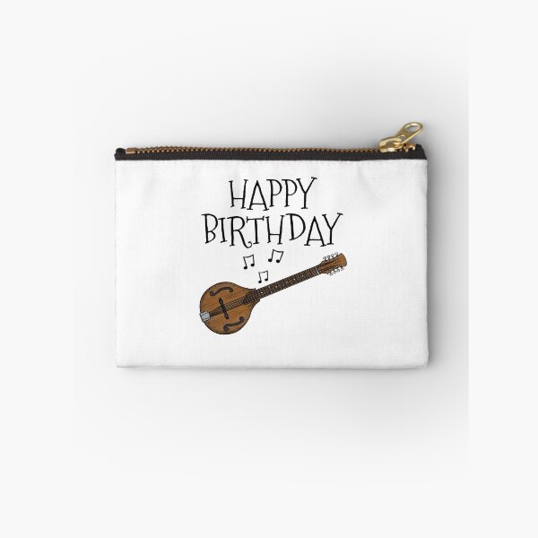 Item preview, Octave Mandolin Happy Birthday Mandolinist Folk Musician designed and sold by doodlerob.