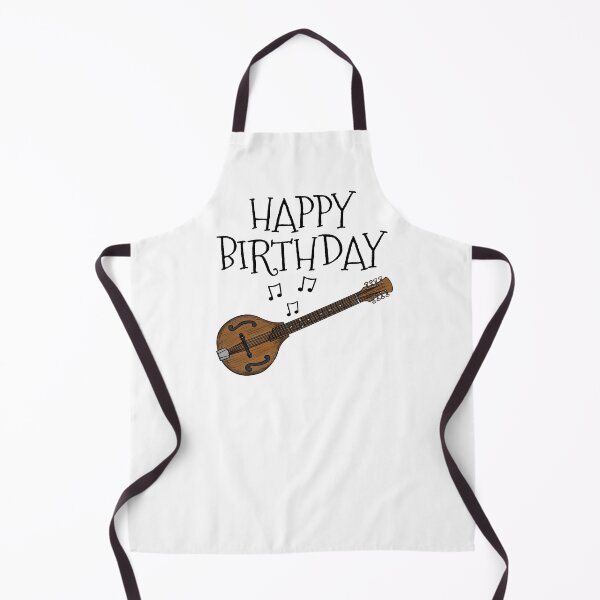 Item preview, Octave Mandolin Happy Birthday Mandolinist Folk Musician designed and sold by doodlerob.