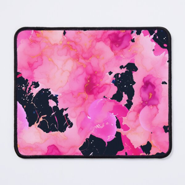 Item preview, Abstract Hot Pink, Black, and Gold Design for Whimsical Vibrant Eclectic Decor designed and sold by kathrynchill.