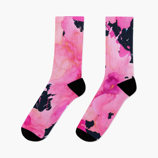 Item preview, Abstract Hot Pink, Black, and Gold Design for Whimsical Vibrant Eclectic Decor designed and sold by kathrynchill.