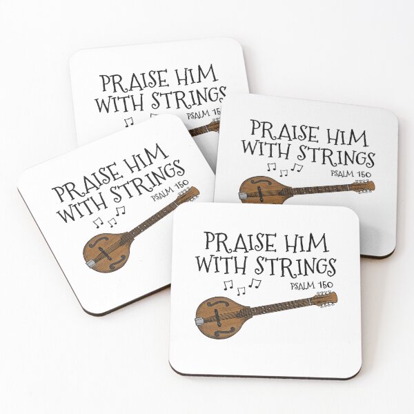 Item preview, Octave Mandolin, Praise Him With Strings, Church Mandolinist designed and sold by doodlerob.