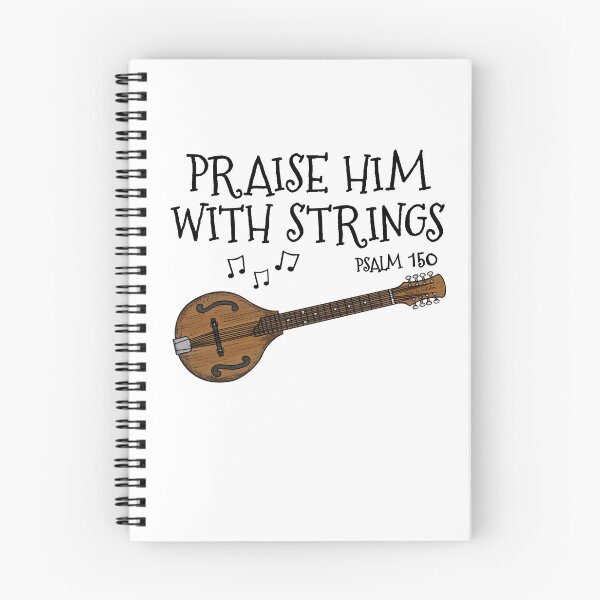 Item preview, Octave Mandolin, Praise Him With Strings, Church Mandolinist designed and sold by doodlerob.