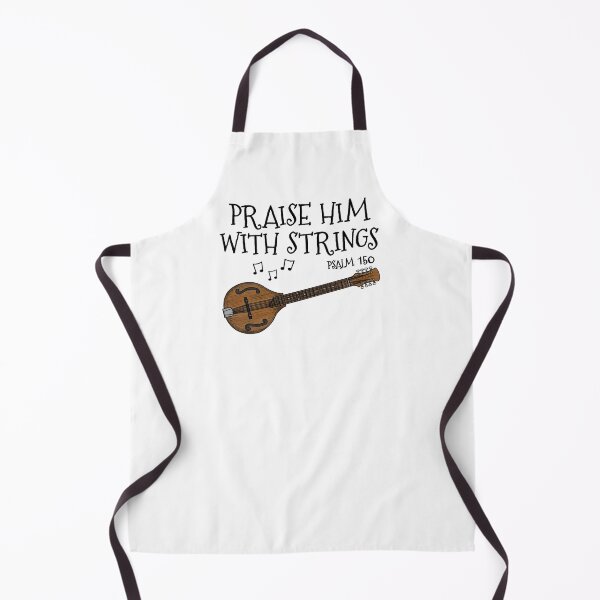 Item preview, Octave Mandolin, Praise Him With Strings, Church Mandolinist designed and sold by doodlerob.