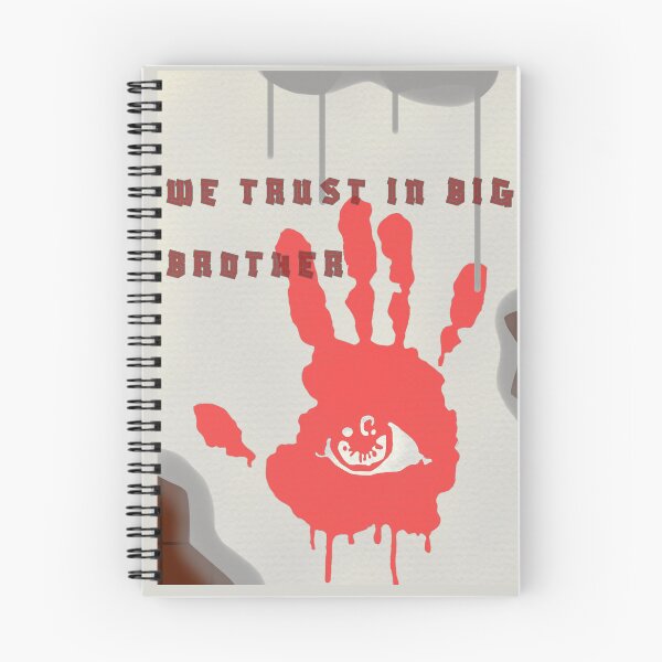Item preview, George Orwell 1984 fan art  designed and sold by TripToThrift.