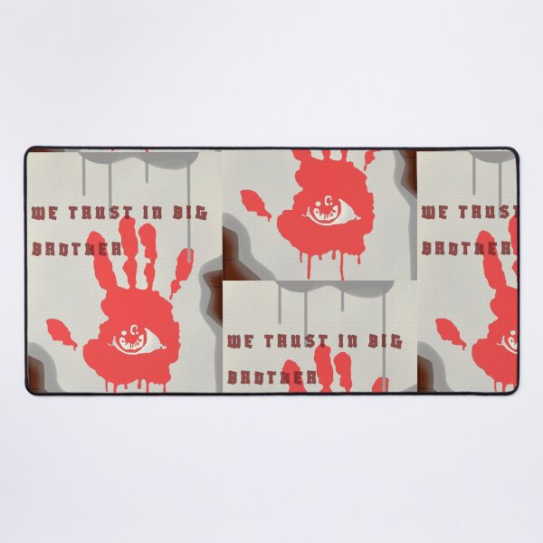Item preview, George Orwell 1984 fan art designed and sold by TripToThrift.