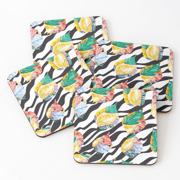 Item preview, Vibrant Zebra leaves designed and sold by SharonVallis.