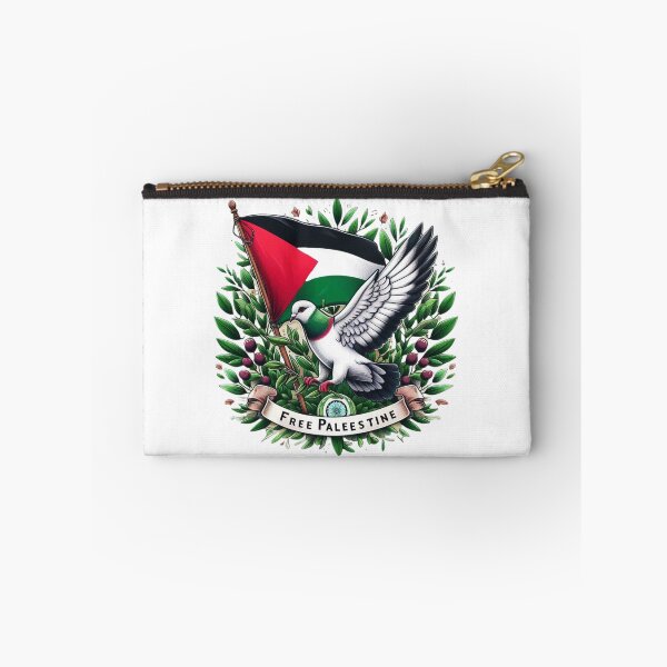Item preview, Free Palestine. Palestine flag and Pigeon hold olive's branch designed and sold by FromRiverToSea.
