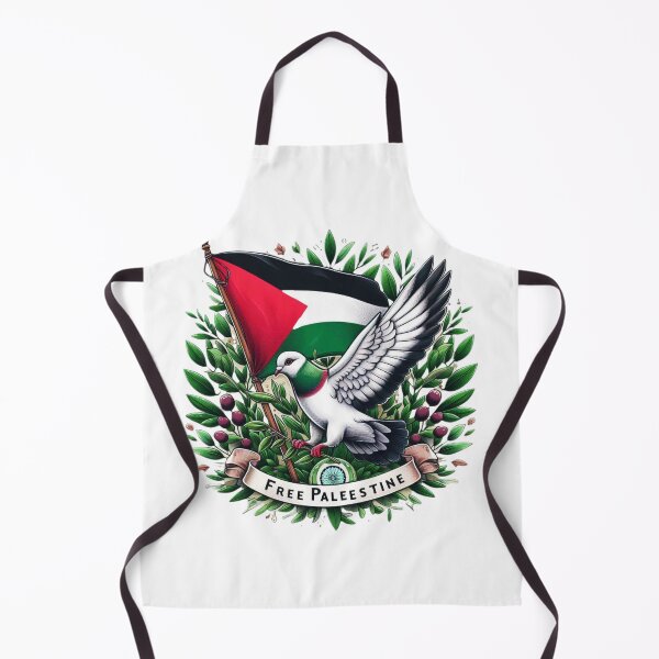 Item preview, Free Palestine. Palestine flag and Pigeon hold olive's branch designed and sold by FromRiverToSea.