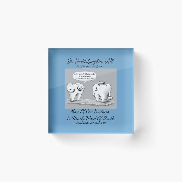 Item preview, Dr. Langdon DDS ~Word 2 designed and sold by Hall-O-Gram.