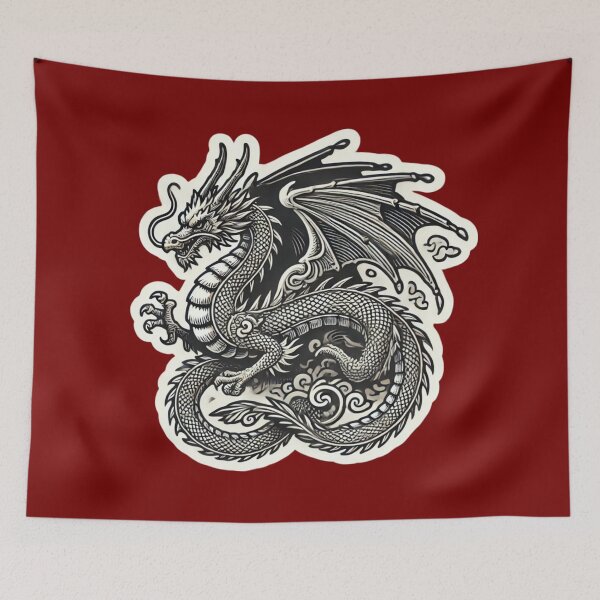 Item preview, Asian Dragon designed and sold by PinUpPizzazz.