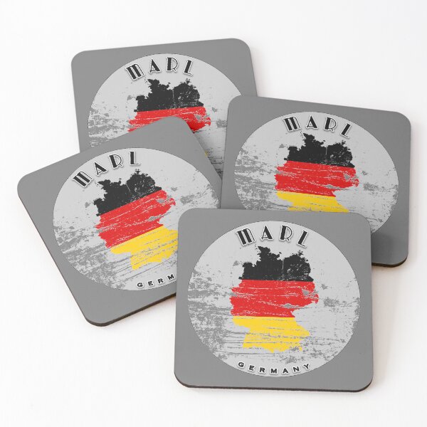 Item preview, Marl Germany Flag Worn  designed and sold by World Designs.