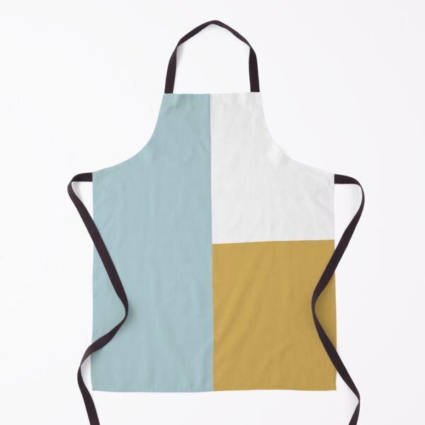 Item preview, DUCK EGG BLUE, GOLD and WHITE 3 CHECKERS designed and sold by RachelMacht.