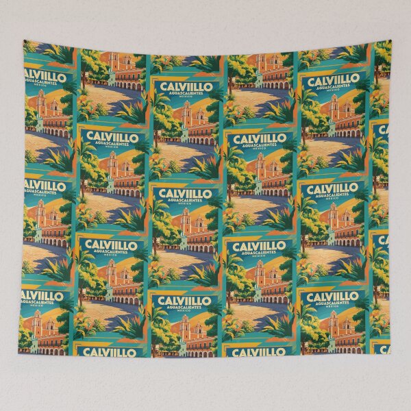 Item preview, Calvillo Aguascalientes Mexico Vintage Travel Tourism  designed and sold by TravelersGems.